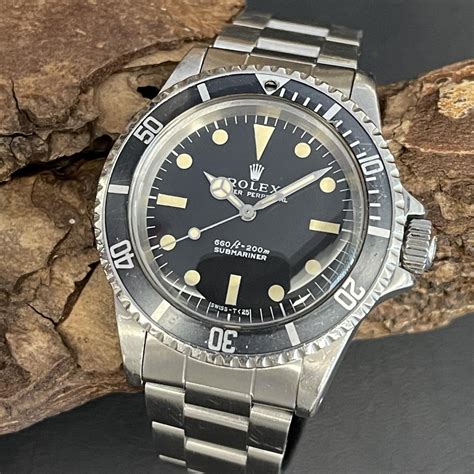 rare submariner rolex|vintage rolex submariner no date.